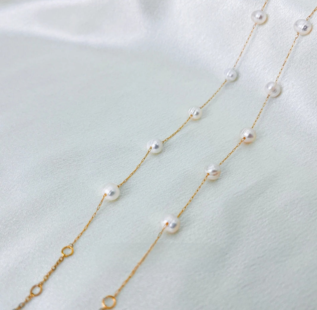 Scater Freshwater Pearl Bracelet