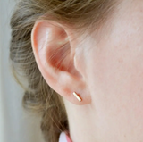 Bar Stud Earrings