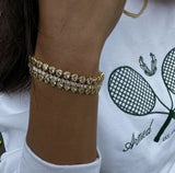 Bezel Tennis Bracelet- Available in multiple styles