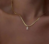 Diamond Initial Pendant