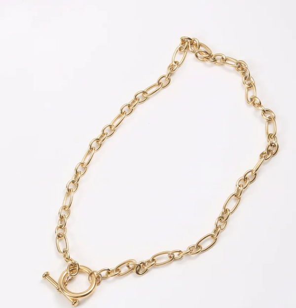 Toggle Oval Link Necklace