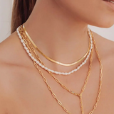 Classic Paper Clip Necklace