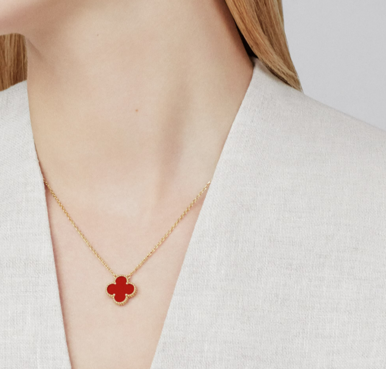 Red Clover Necklace