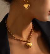 Bold Heart Necklace