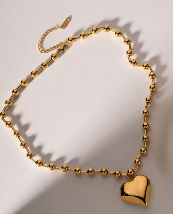 Bold Heart Necklace