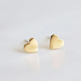 Heart Stud Earrings