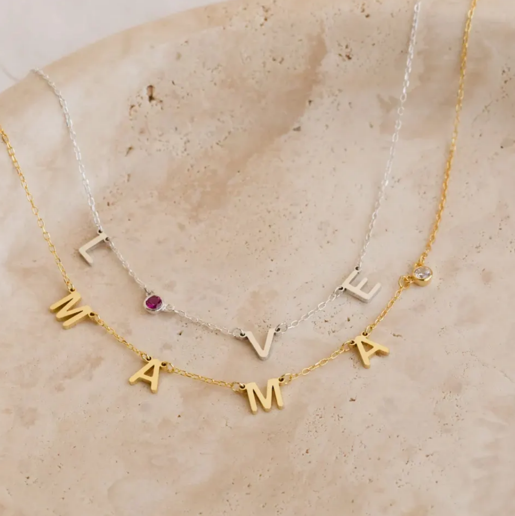 Customised Initial Necklace