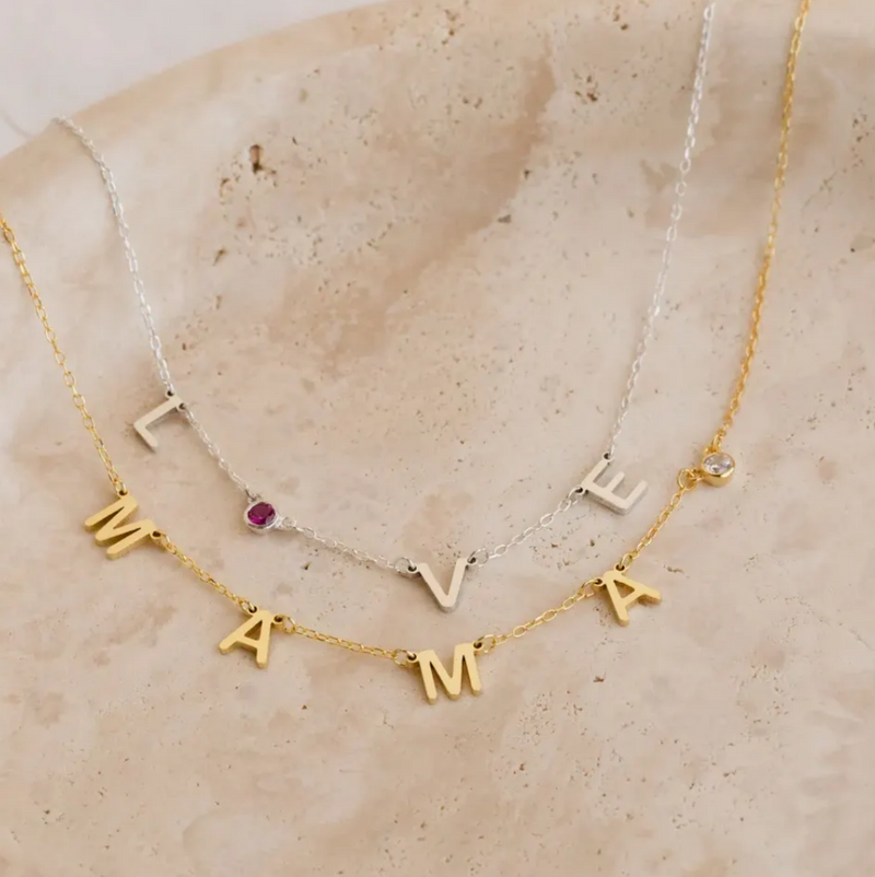 Customised Initial Necklace