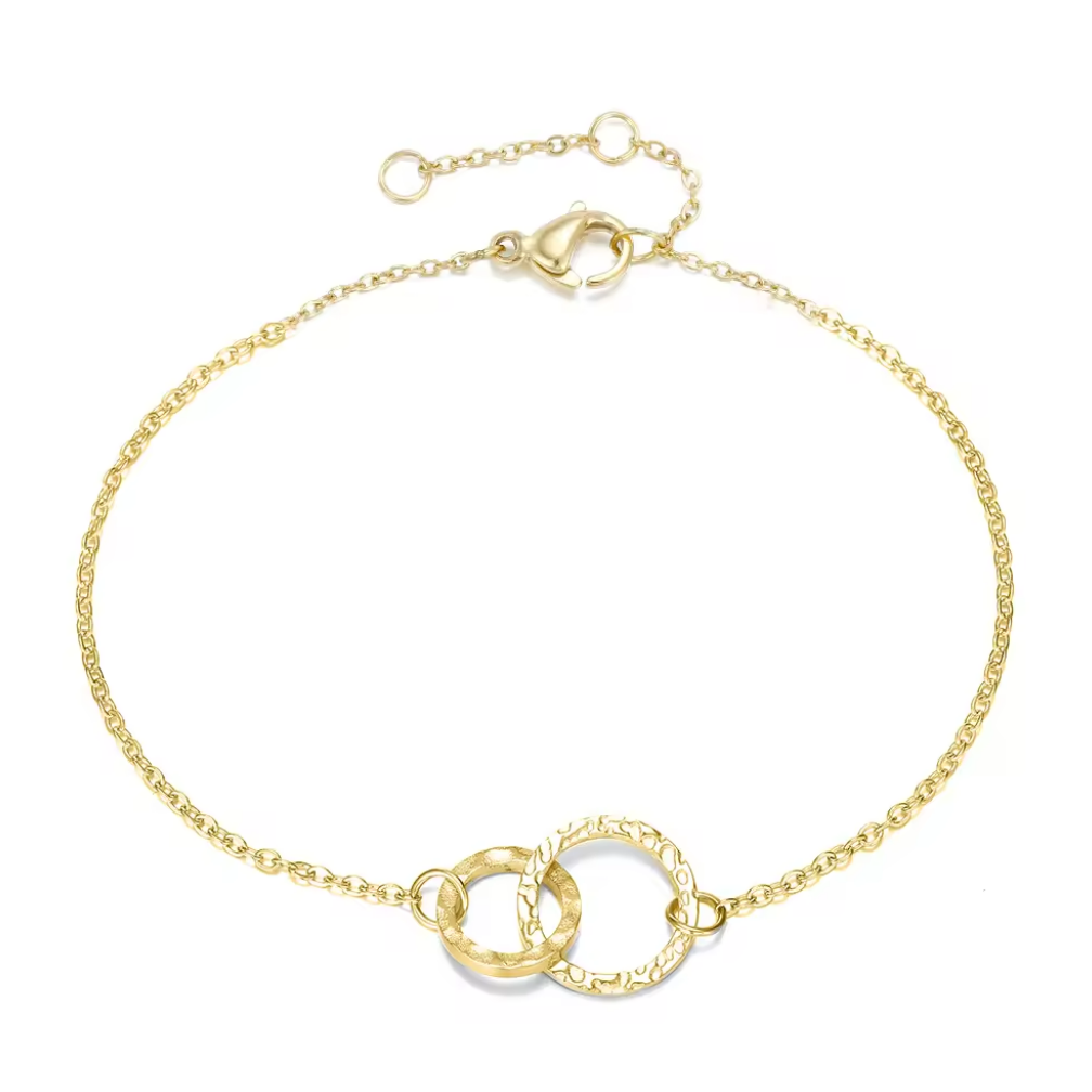 Interlinked Loop Bracelet- Available in Gold, Rose Gold and Silver