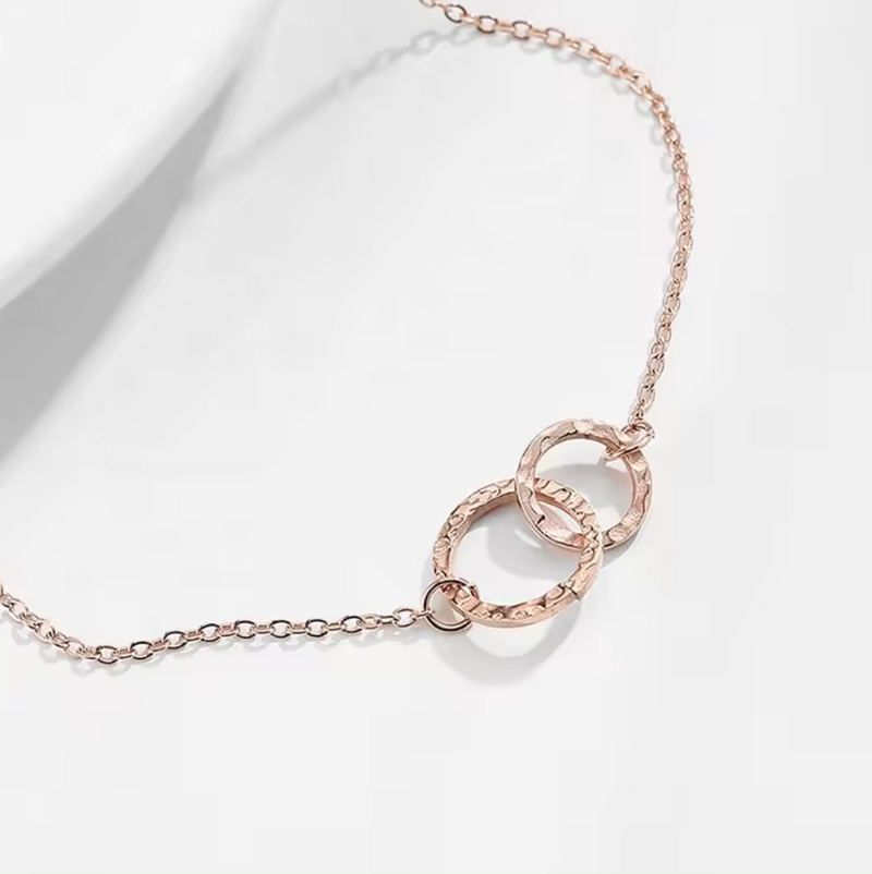 Interlinked Loop Bracelet- Available in Gold, Rose Gold and Silver