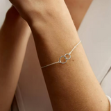 Interlinked Loop Bracelet- Available in Gold, Rose Gold and Silver