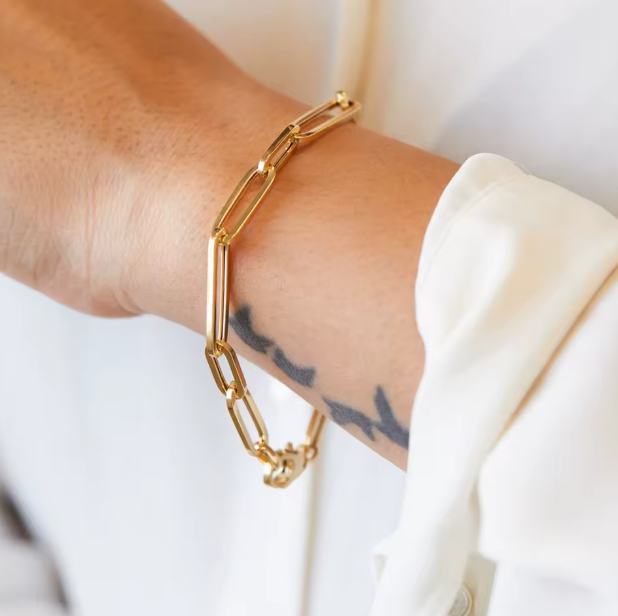 Classic Paper Clip Bracelet