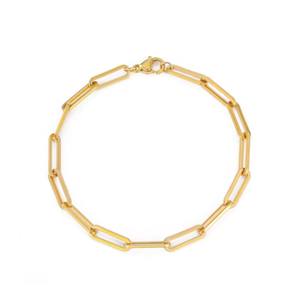 Classic Paper Clip Bracelet