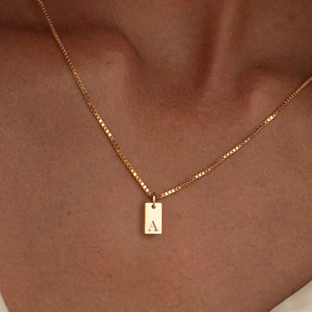 Initial Tag Pendant