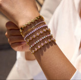 Bezel Tennis Bracelet- Available in multiple styles