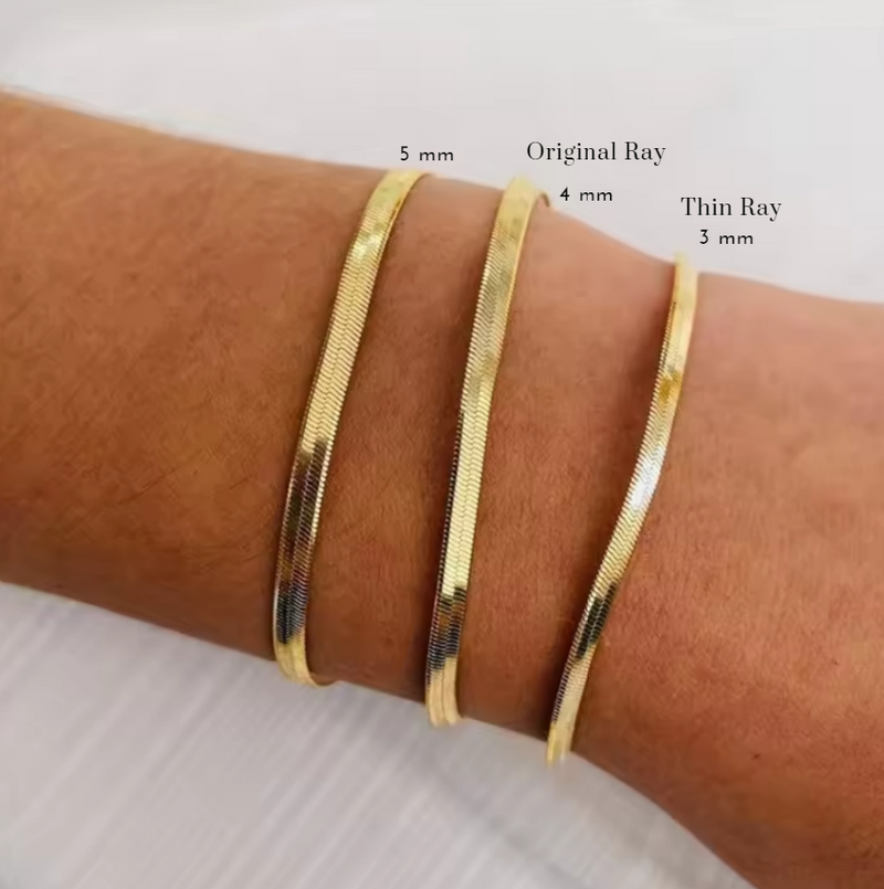 Thin Ray Bracelet