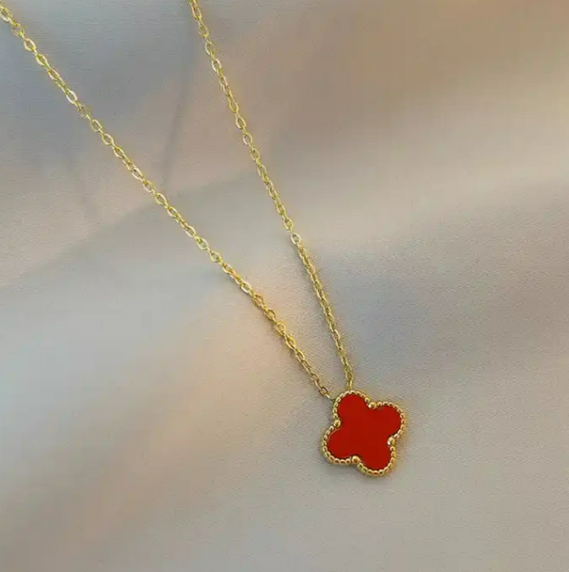 Red Clover Necklace