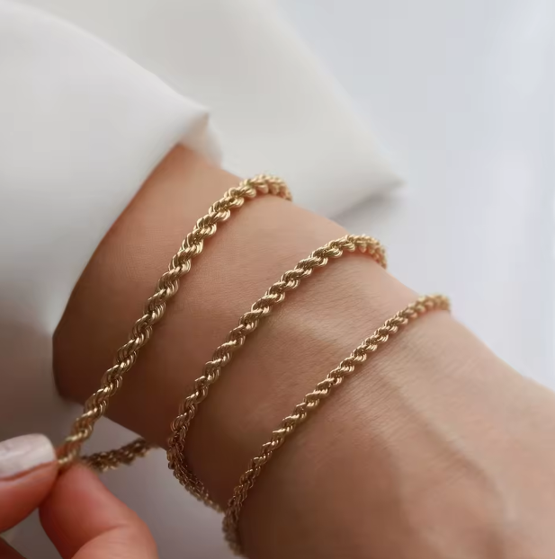 Rope Bracelet- Varying Widths