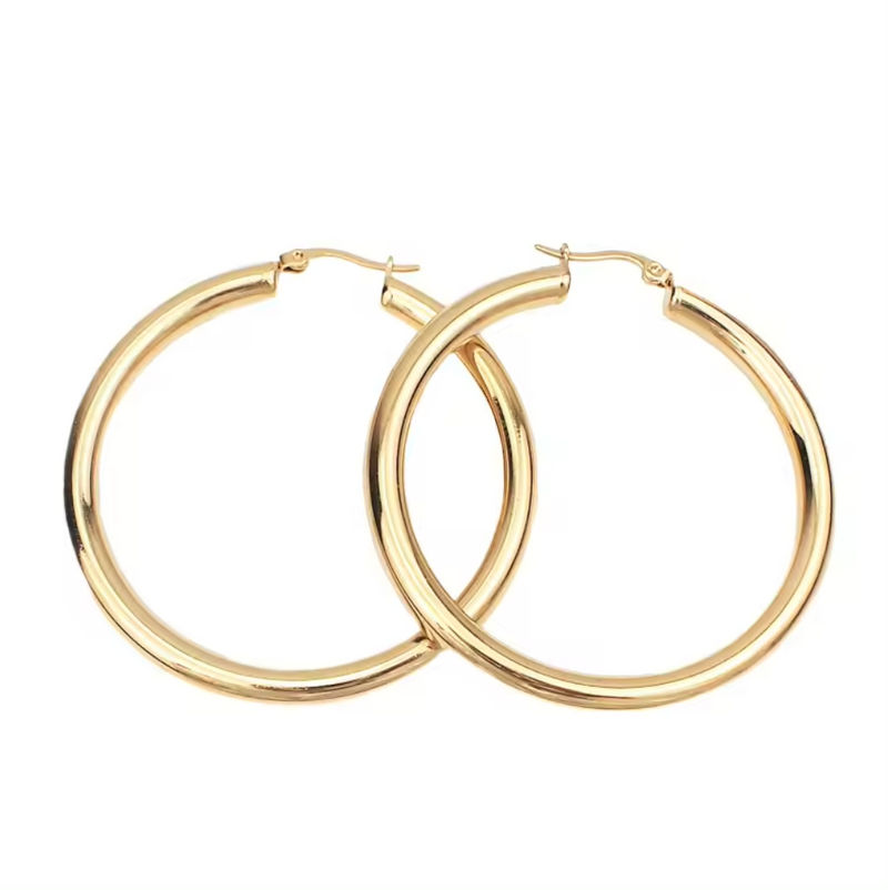 Regal Hoops- Gold and Silver