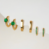 The Emerald & Oval Set