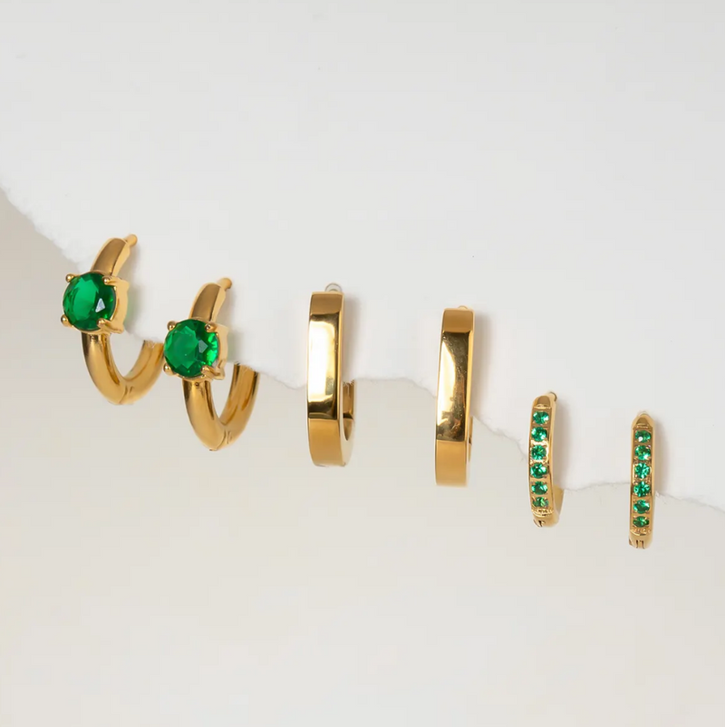 The Emerald & Oval Set