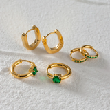The Emerald & Oval Set