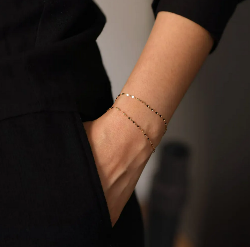 Shimmer Bracelet-Gold and Silver