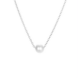 Pearl Pendant Necklace- Available in Gold, Rose Gold and Silver