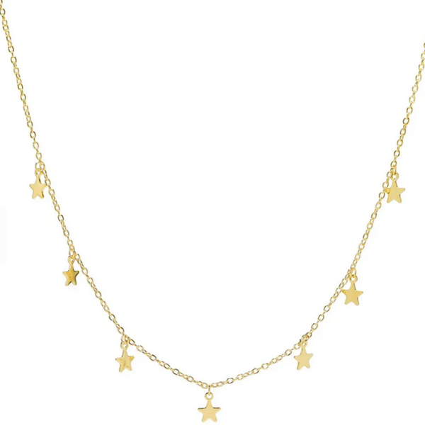 Starry Night Necklace- Gold, Silver