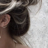 Dainty Threaded Cuff Earring