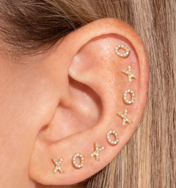 XO Stud Earrings